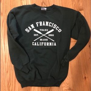 San Francisco crew neck sweatshirt